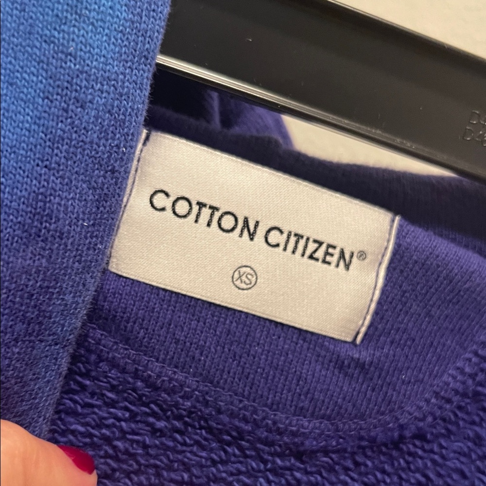 Cotton Citizen Blue hoodie